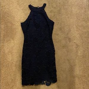 Lulu’s navy dress